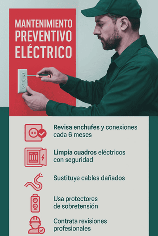 Revisiones y mantenimiento eléctrico en Pamplona Instalaciones eléctricas en Pamplona